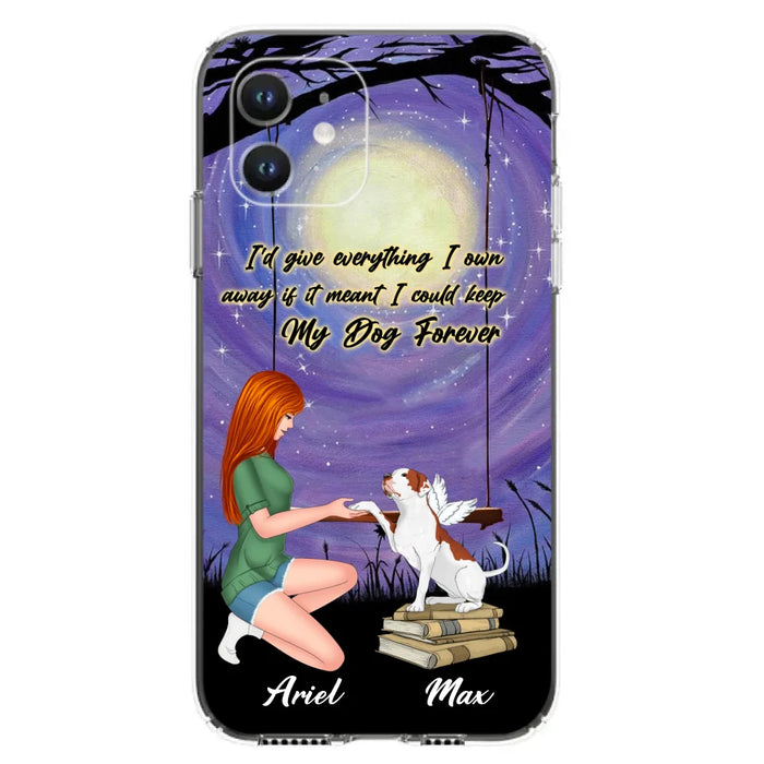 Custom Personalized Dog Mom Phone Case - Gift Idea For Dog Mom/ Dog Lover - When I Needed A Hand I Found Your Paw - Case For iPhone And Samsung