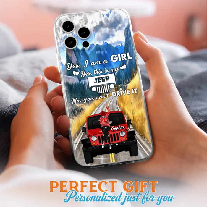 Custom Personalized Off - Road Girl Phone Case - Case For iPhone And Samsung