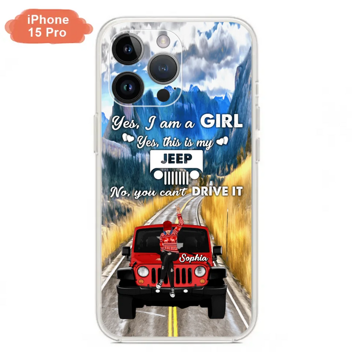 Custom Personalized Off - Road Girl Phone Case - Case For iPhone And Samsung