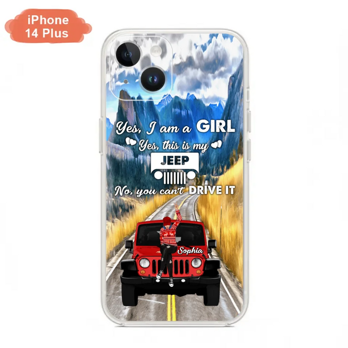 Custom Personalized Off - Road Girl Phone Case - Case For iPhone And Samsung