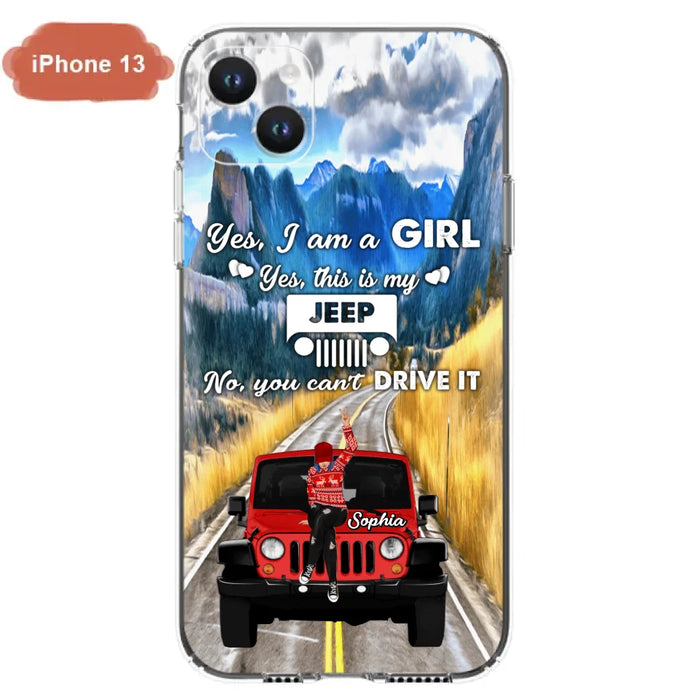 Custom Personalized Off - Road Girl Phone Case - Case For iPhone And Samsung