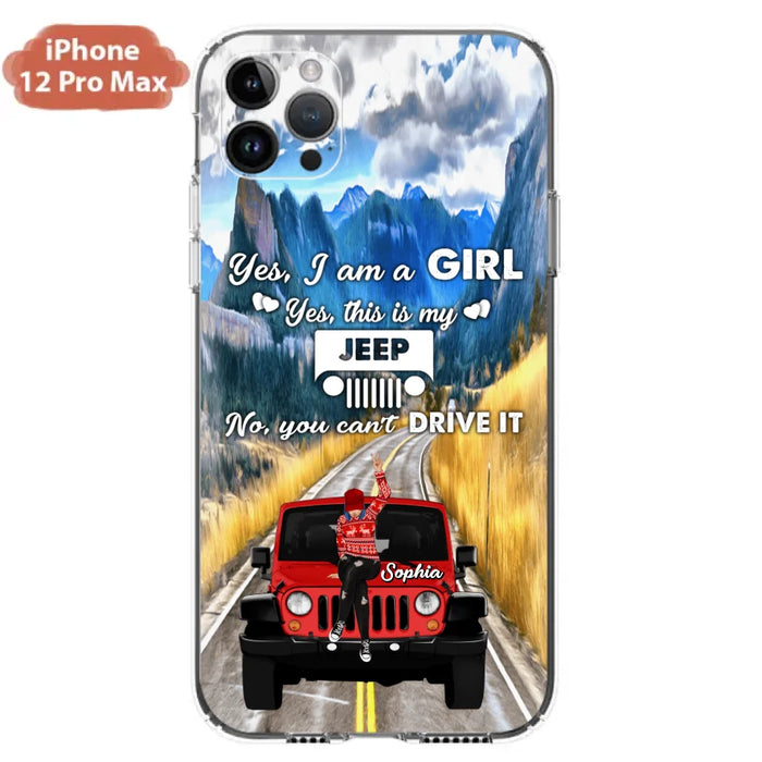 Custom Personalized Off - Road Girl Phone Case - Case For iPhone And Samsung