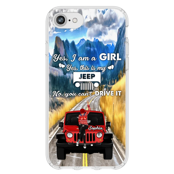 Custom Personalized Off - Road Girl Phone Case - Case For iPhone And Samsung