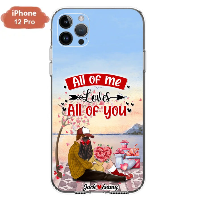 Custom Personalized Couple Phone Case - Best Gift For Couple - Happy Valentine's Day