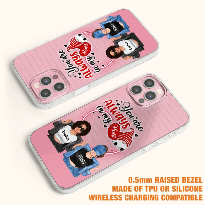 Custom Personalized Friends Phone Case - Best Gift For Friends - You're Always In My Heart - Case For iPhone/Samsung