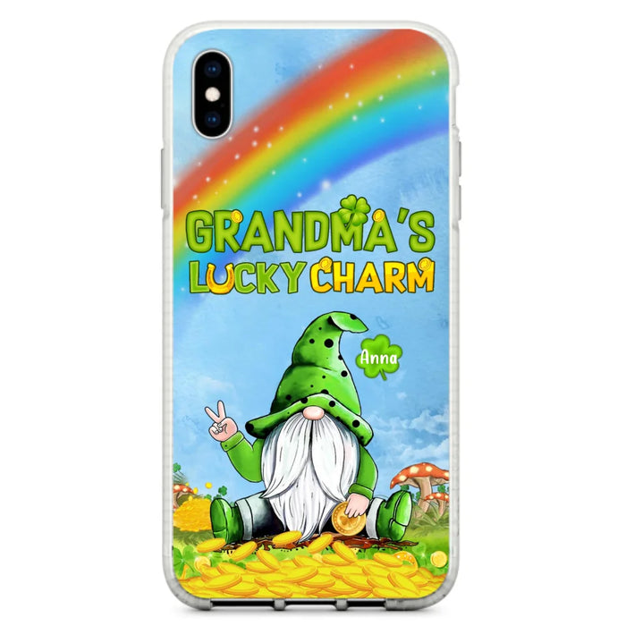 Custom Personalized iPhone Case/Samsung Case - Gift for Grandmother - Grandma's Lucky Charms Phone Case - Up to 6 Grandkids