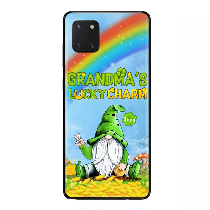 Custom Personalized iPhone Case/Samsung Case - Gift for Grandmother - Grandma's Lucky Charms Phone Case - Up to 6 Grandkids