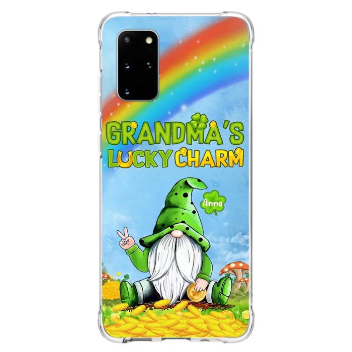 Custom Personalized iPhone Case/Samsung Case - Gift for Grandmother - Grandma's Lucky Charms Phone Case - Up to 6 Grandkids