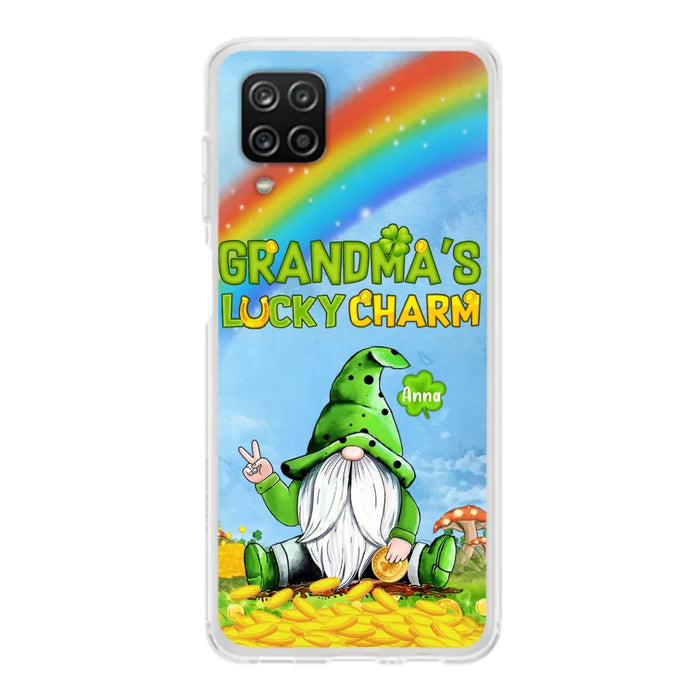 Custom Personalized iPhone Case/Samsung Case - Gift for Grandmother - Grandma's Lucky Charms Phone Case - Up to 6 Grandkids