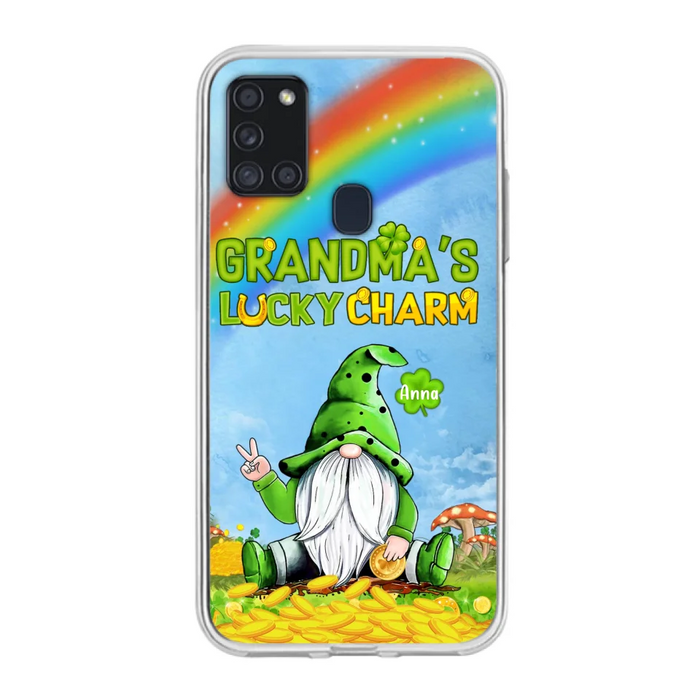 Custom Personalized iPhone Case/Samsung Case - Gift for Grandmother - Grandma's Lucky Charms Phone Case - Up to 6 Grandkids