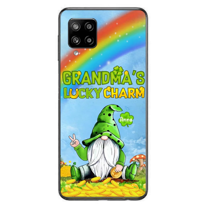 Custom Personalized iPhone Case/Samsung Case - Gift for Grandmother - Grandma's Lucky Charms Phone Case - Up to 6 Grandkids