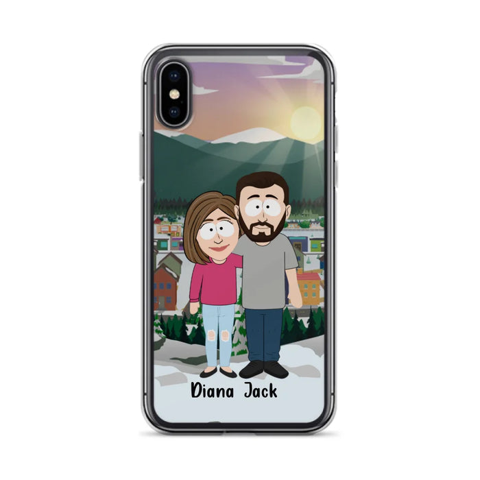 Custom Personalized Couple Phone Case - Gift For Couple