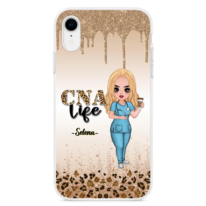 Custom Personalized Nurse Life Phone Case - Gift Idea For Nurse Life Lovers - CNA Life - Case For iPhone And Samsung