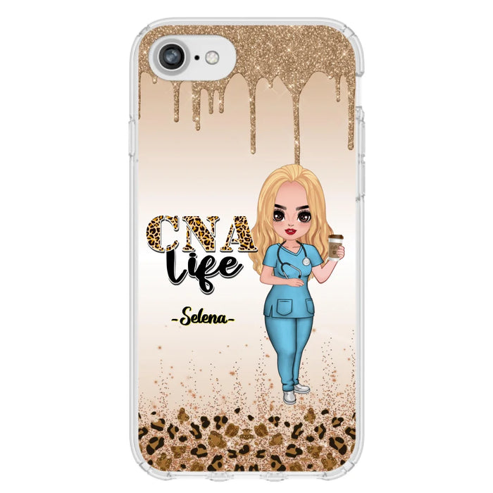 Custom Personalized Nurse Life Phone Case - Gift Idea For Nurse Life Lovers - CNA Life - Case For iPhone And Samsung