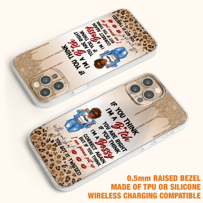 Custom Personalized Someone Called Me A Bitch Phone Case - Case For iPhone and Samsung Models