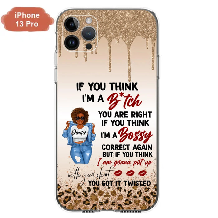 Custom Personalized Someone Called Me A Bitch Phone Case - Case For iPhone and Samsung Models