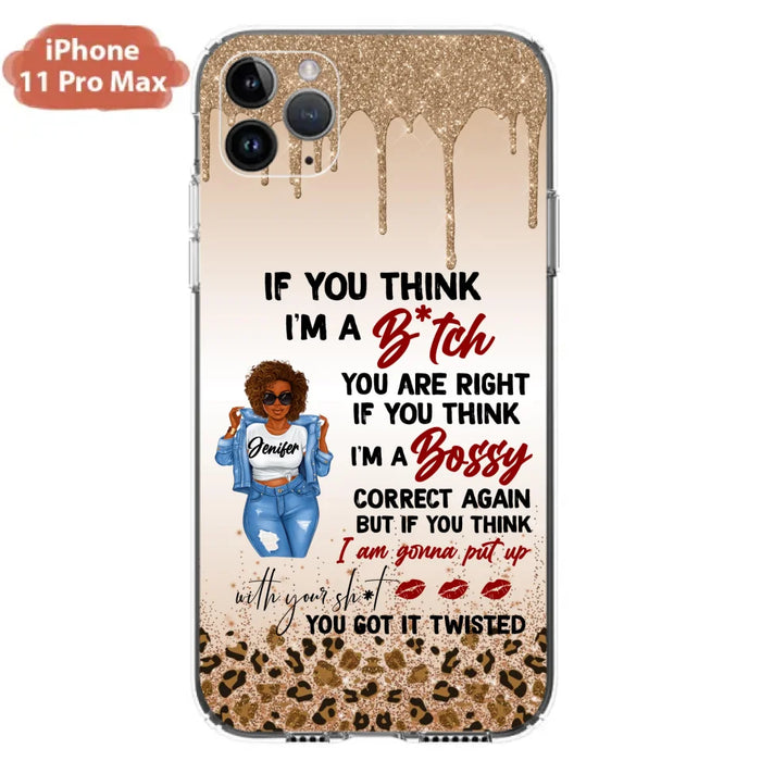 Custom Personalized Someone Called Me A Bitch Phone Case - Case For iPhone and Samsung Models