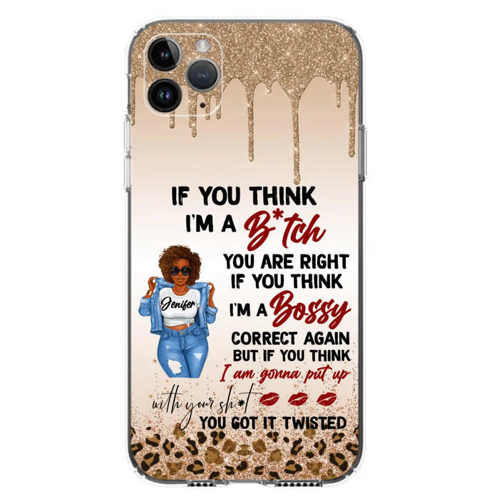 Custom Personalized Someone Called Me A Bitch Phone Case - Case For iPhone and Samsung Models