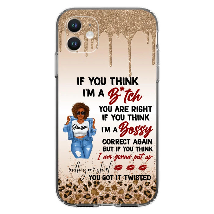 Custom Personalized Someone Called Me A Bitch Phone Case - Case For iPhone and Samsung Models