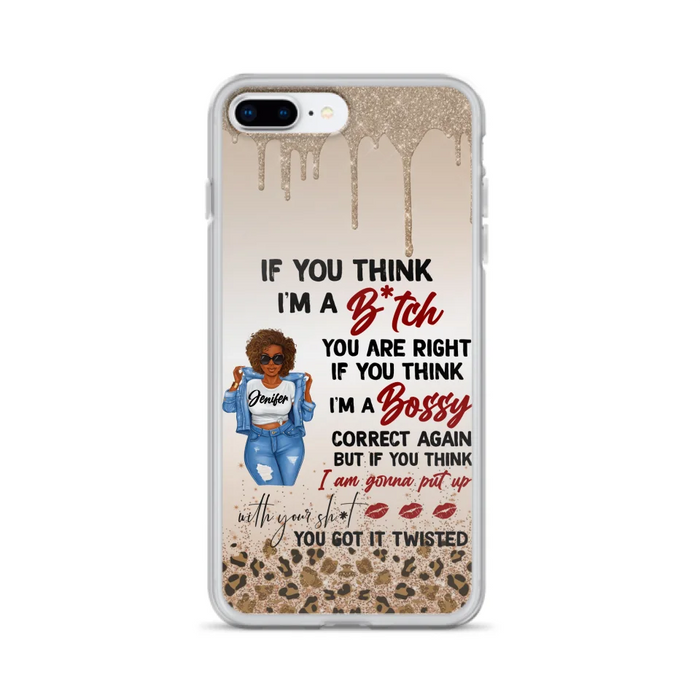 Custom Personalized Someone Called Me A Bitch Phone Case - Case For iPhone and Samsung Models