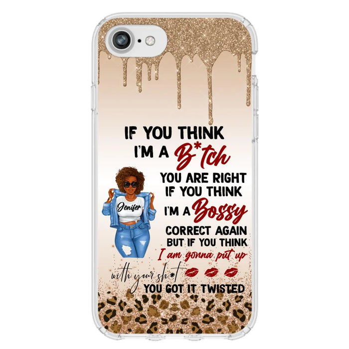 Custom Personalized Someone Called Me A Bitch Phone Case - Case For iPhone and Samsung Models