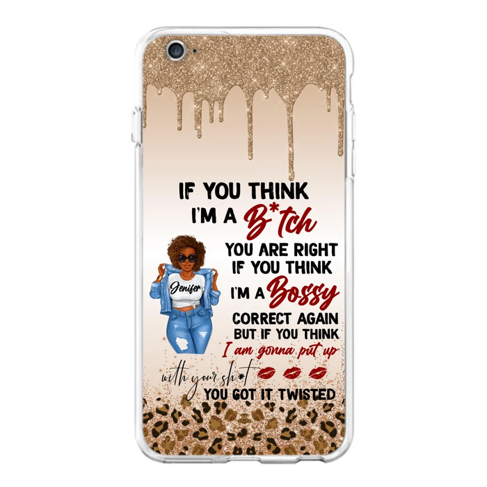 Custom Personalized Someone Called Me A Bitch Phone Case - Case For iPhone and Samsung Models