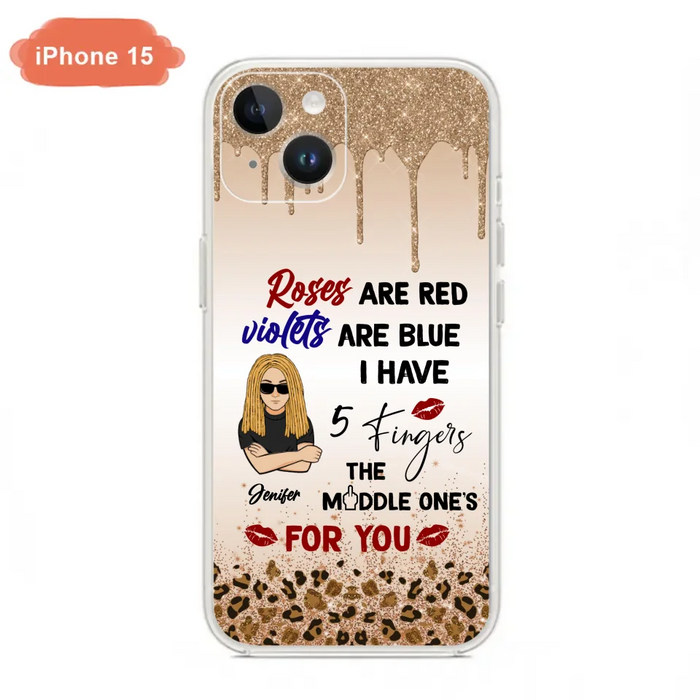 Custom Personalized iPhone and Samsung Case - Gift For Birthday/ Friends - Rose Are Red, Violets Are Blue