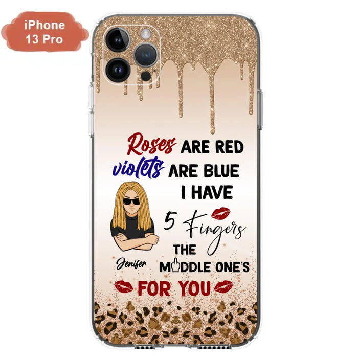 Custom Personalized iPhone and Samsung Case - Gift For Birthday/ Friends - Rose Are Red, Violets Are Blue