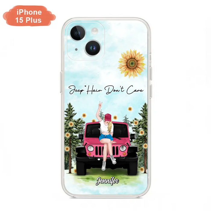 Custom Personalized Off-road Girl Phone Case For iPhone & Samsung - Gift For Off-road Lover