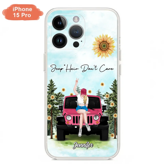 Custom Personalized Off-road Girl Phone Case For iPhone & Samsung - Gift For Off-road Lover