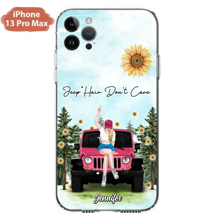 Custom Personalized Off-road Girl Phone Case For iPhone & Samsung - Gift For Off-road Lover