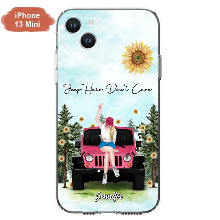 Custom Personalized Off-road Girl Phone Case For iPhone & Samsung - Gift For Off-road Lover