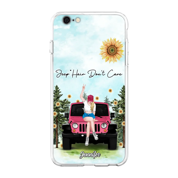 Custom Personalized Off-road Girl Phone Case For iPhone & Samsung - Gift For Off-road Lover