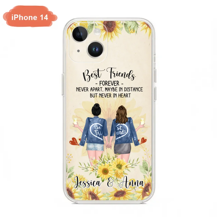 Custom Personalized Friends Phone Case - Upto 4 Besties - Gift Idea For Best Friends - Best Friends Forever - Case for iPhone/Samsung