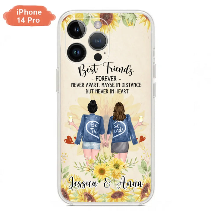 Custom Personalized Friends Phone Case - Upto 4 Besties - Gift Idea For Best Friends - Best Friends Forever - Case for iPhone/Samsung