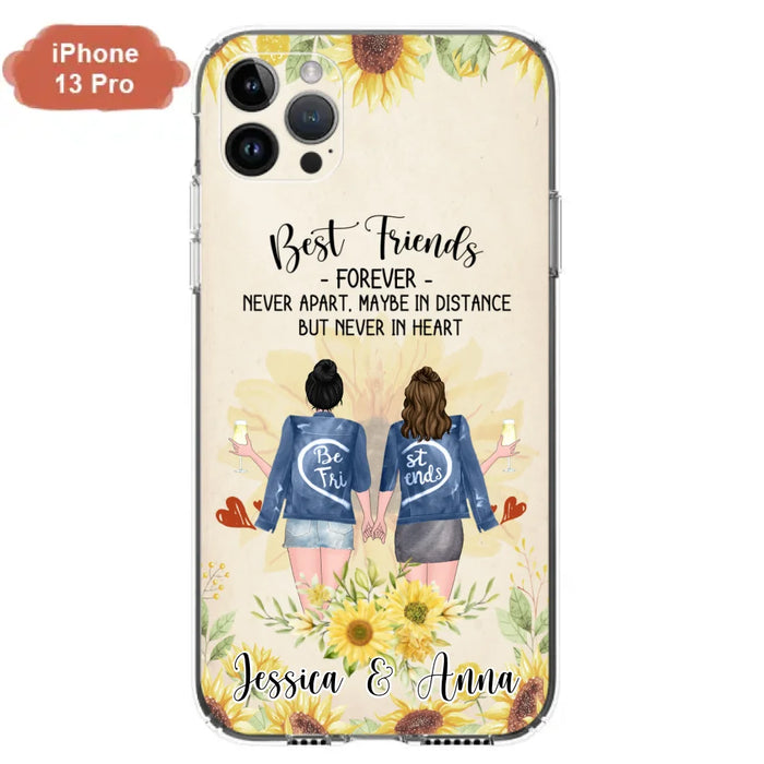 Custom Personalized Friends Phone Case - Upto 4 Besties - Gift Idea For Best Friends - Best Friends Forever - Case for iPhone/Samsung