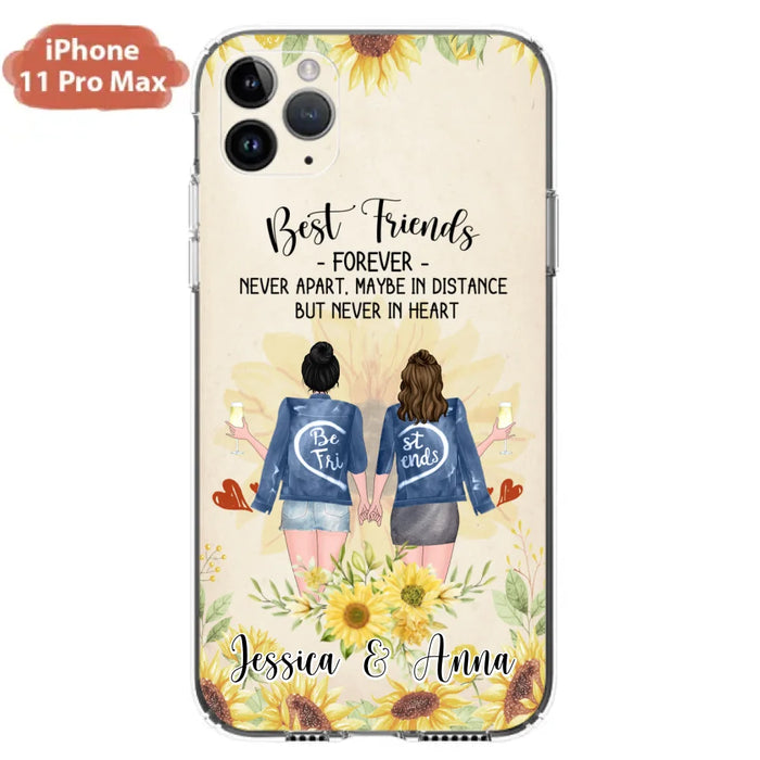 Custom Personalized Friends Phone Case - Upto 4 Besties - Gift Idea For Best Friends - Best Friends Forever - Case for iPhone/Samsung