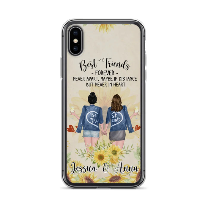 Custom Personalized Friends Phone Case - Upto 4 Besties - Gift Idea For Best Friends - Best Friends Forever - Case for iPhone/Samsung