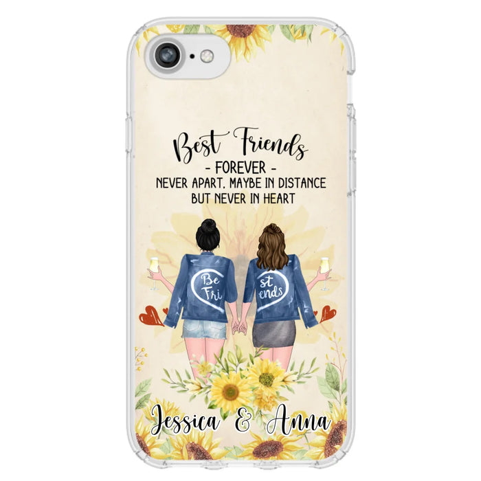 Custom Personalized Friends Phone Case - Upto 4 Besties - Gift Idea For Best Friends - Best Friends Forever - Case for iPhone/Samsung