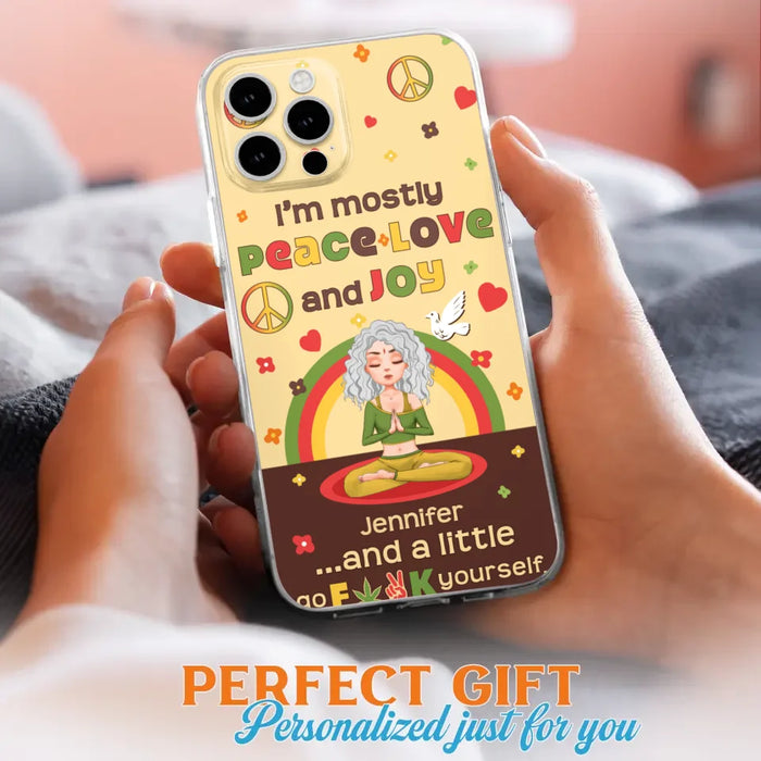 Custom Personalized Yoga Phone Case - Gift Idea For Yoga Lover - Case for iPhone & Samsung