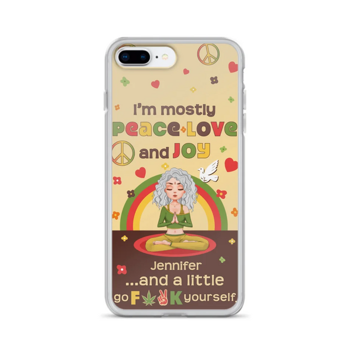 Custom Personalized Yoga Phone Case - Gift Idea For Yoga Lover - Case for iPhone & Samsung