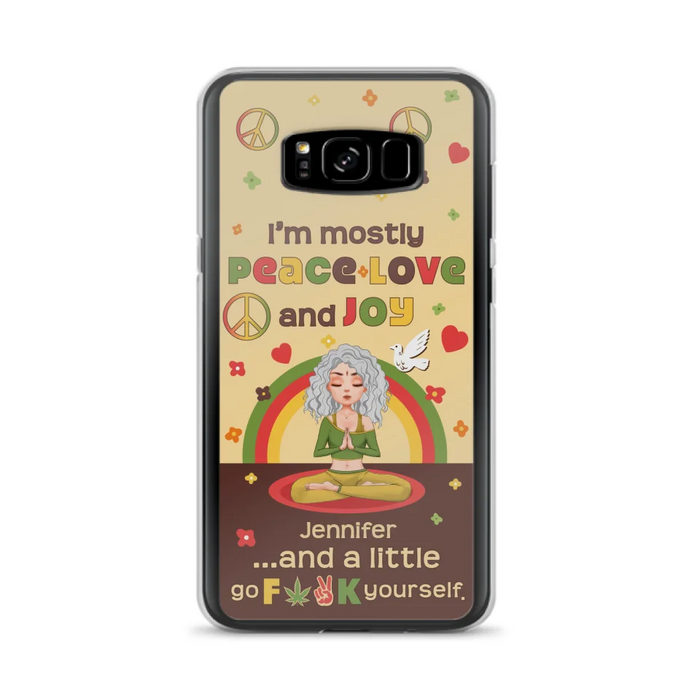 Custom Personalized Yoga Phone Case - Gift Idea For Yoga Lover - Case for iPhone & Samsung