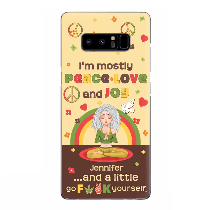 Custom Personalized Yoga Phone Case - Gift Idea For Yoga Lover - Case for iPhone & Samsung