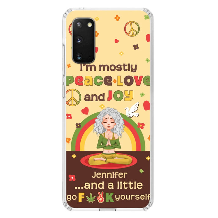 Custom Personalized Yoga Phone Case - Gift Idea For Yoga Lover - Case for iPhone & Samsung