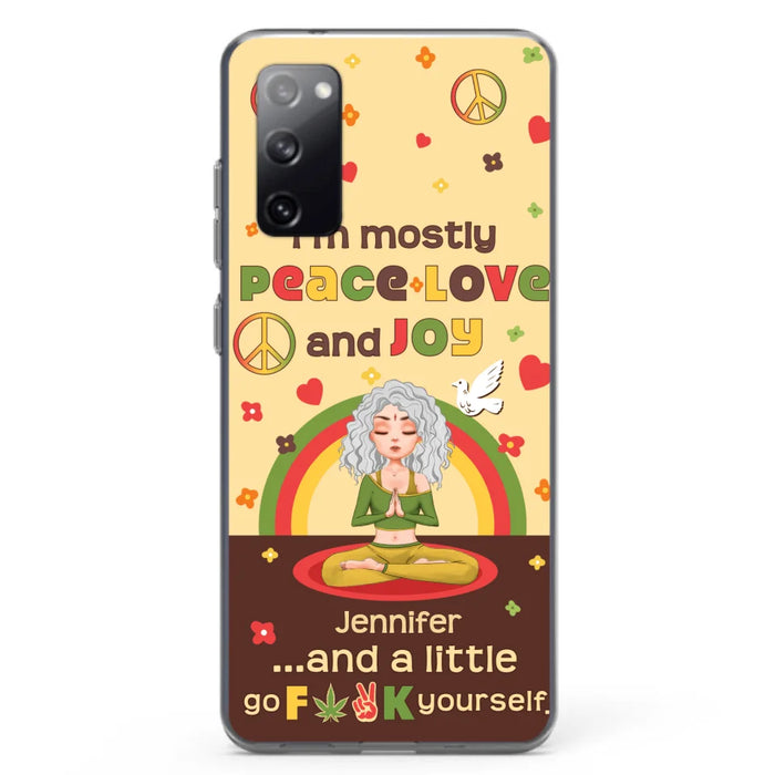 Custom Personalized Yoga Phone Case - Gift Idea For Yoga Lover - Case for iPhone & Samsung