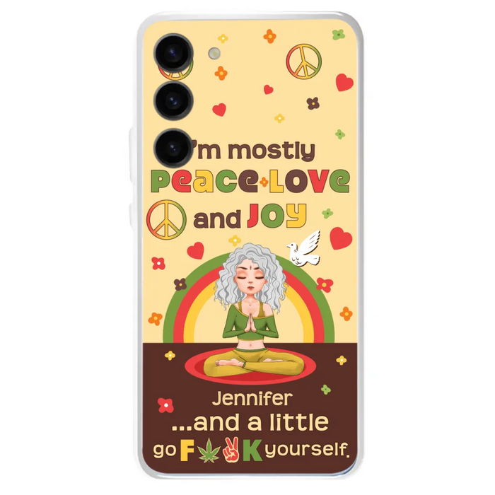 Custom Personalized Yoga Phone Case - Gift Idea For Yoga Lover - Case for iPhone & Samsung