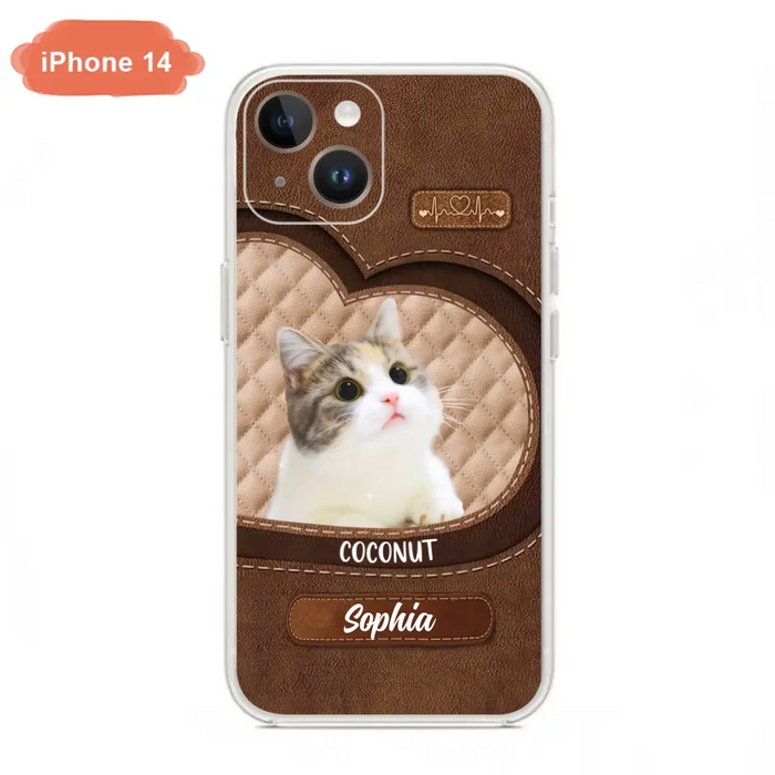 Custom Personalized Pet Photo Phone Case - Gift Idea For Pet Owners - Case for iPhone/Samsung