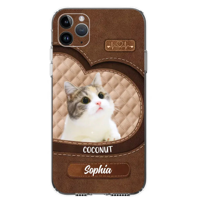 Custom Personalized Pet Photo Phone Case - Gift Idea For Pet Owners - Case for iPhone/Samsung