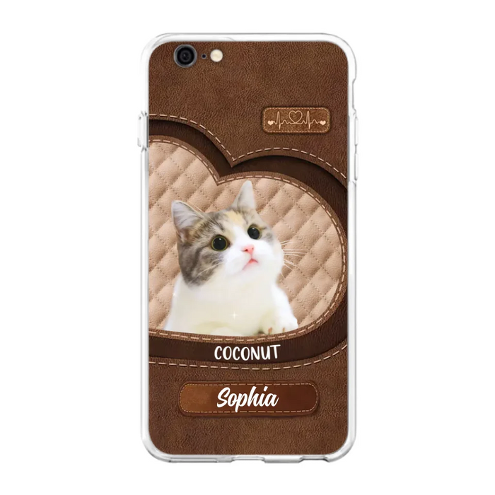 Custom Personalized Pet Photo Phone Case - Gift Idea For Pet Owners - Case for iPhone/Samsung