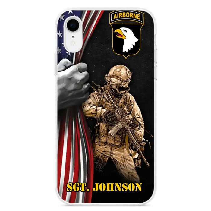 Custom Personalized Veteran Phone Case - Gift Idea For Veteran - Case For iPhone And Samsung